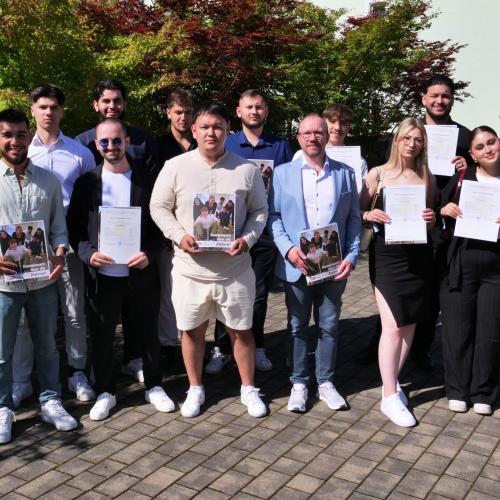 Klassenfoto Galafrühstück 07_24